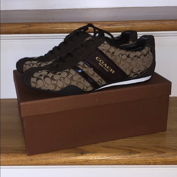 Coach Shoes - NEW Coach Remonna Signature C/Patent Sneaker